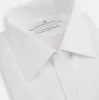 White Marcella Dress Shirt with T&A Collar and Double Cuffs sold by Turnbull & Asser