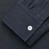 Blue Weekend Fit Finch Shirt With Derby Collar And Chest Pocket sold by Turnbull & Asser