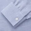 Pale Blue Weekend Fit Hayne Shirt With Dorset Collar And 1-Button Cuffs sold by Turnbull & Asser