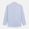 Pale Blue Weekend Fit Hayne Shirt With Dorset Collar And 1-Button Cuffs sold by Turnbull & Asser