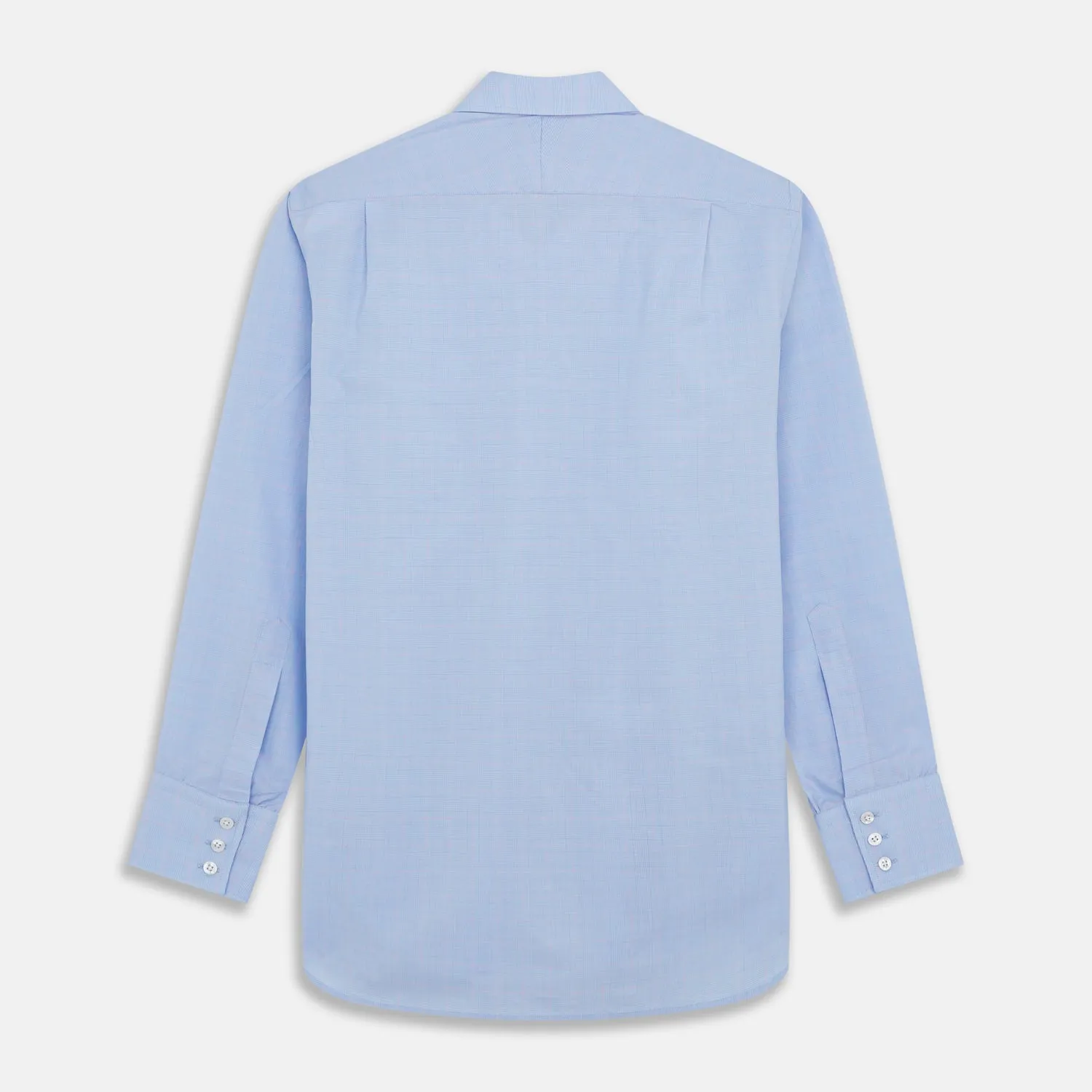 Blue and Pink Prince of Wales Check Mayfair Shirt sold by Turnbull & Asser product image thumbnail 3