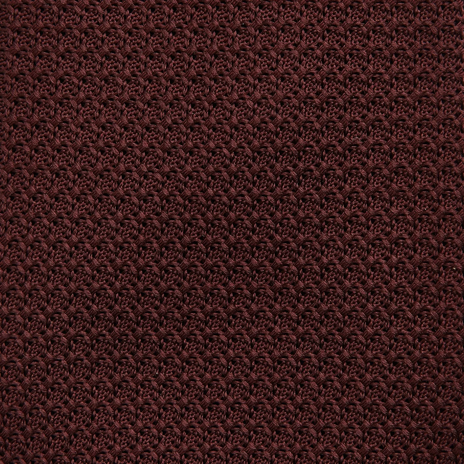 Dark Red Knitted Tie sold by Turnbull & Asser product image thumbnail 3