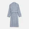 Blue Check Cotton Gown sold by Turnbull & Asser