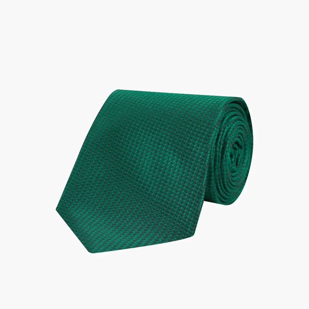 Green Lace Silk Tie sold by Turnbull & Asser product image thumbnail 5