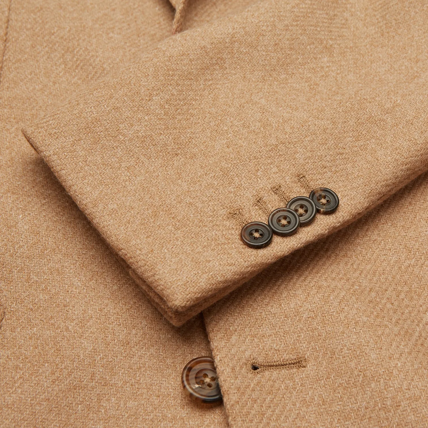 Camel Merino Wool Blazer sold by Turnbull & Asser product image thumbnail 2