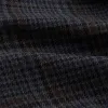 Charcoal Grey Check Wool Pierce Gown sold by Turnbull & Asser