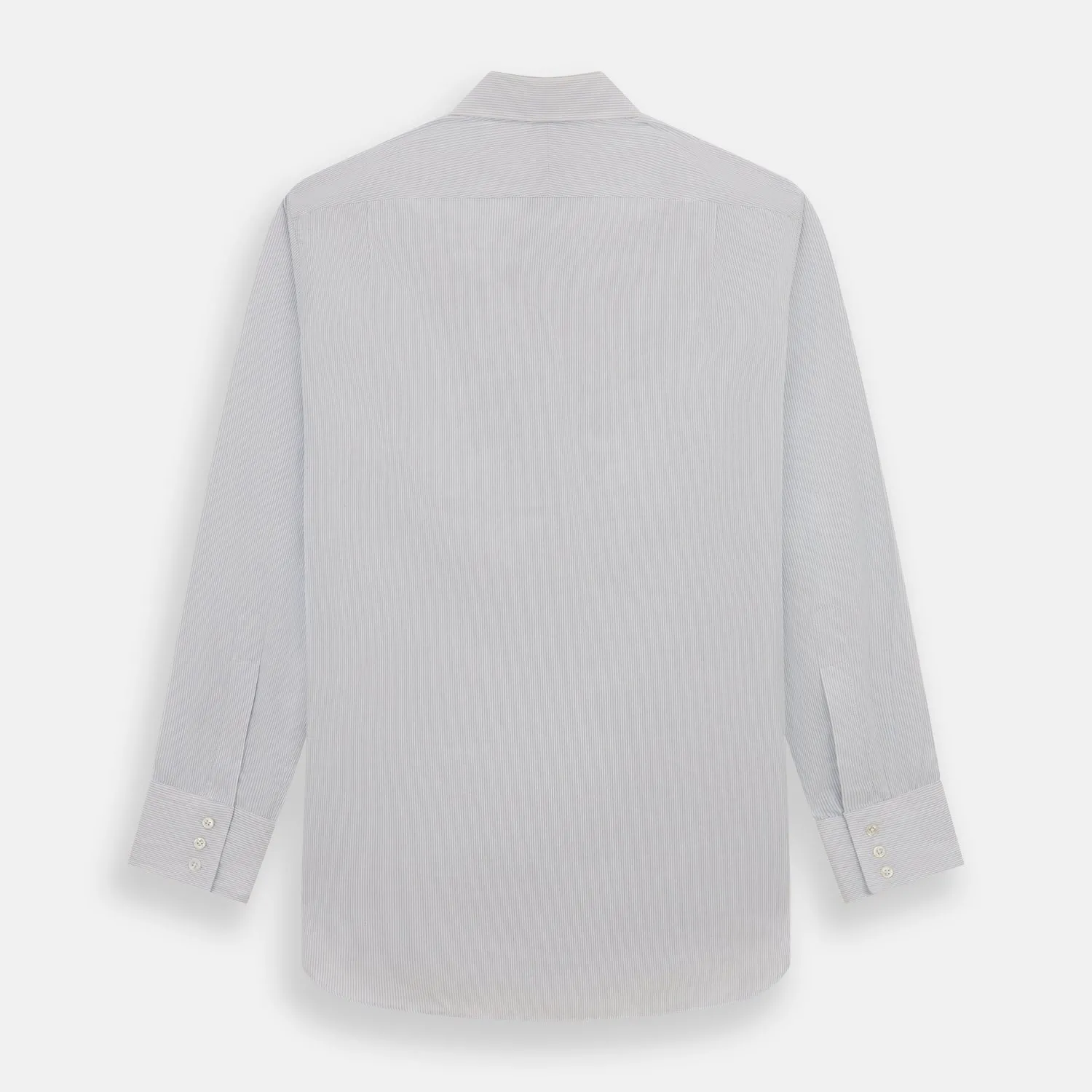 Blue Pencil Stripe Mayfair Shirt sold by Turnbull & Asser product image thumbnail 5