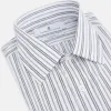 Navy Multi Stripe Mayfair Shirt sold by Turnbull & Asser