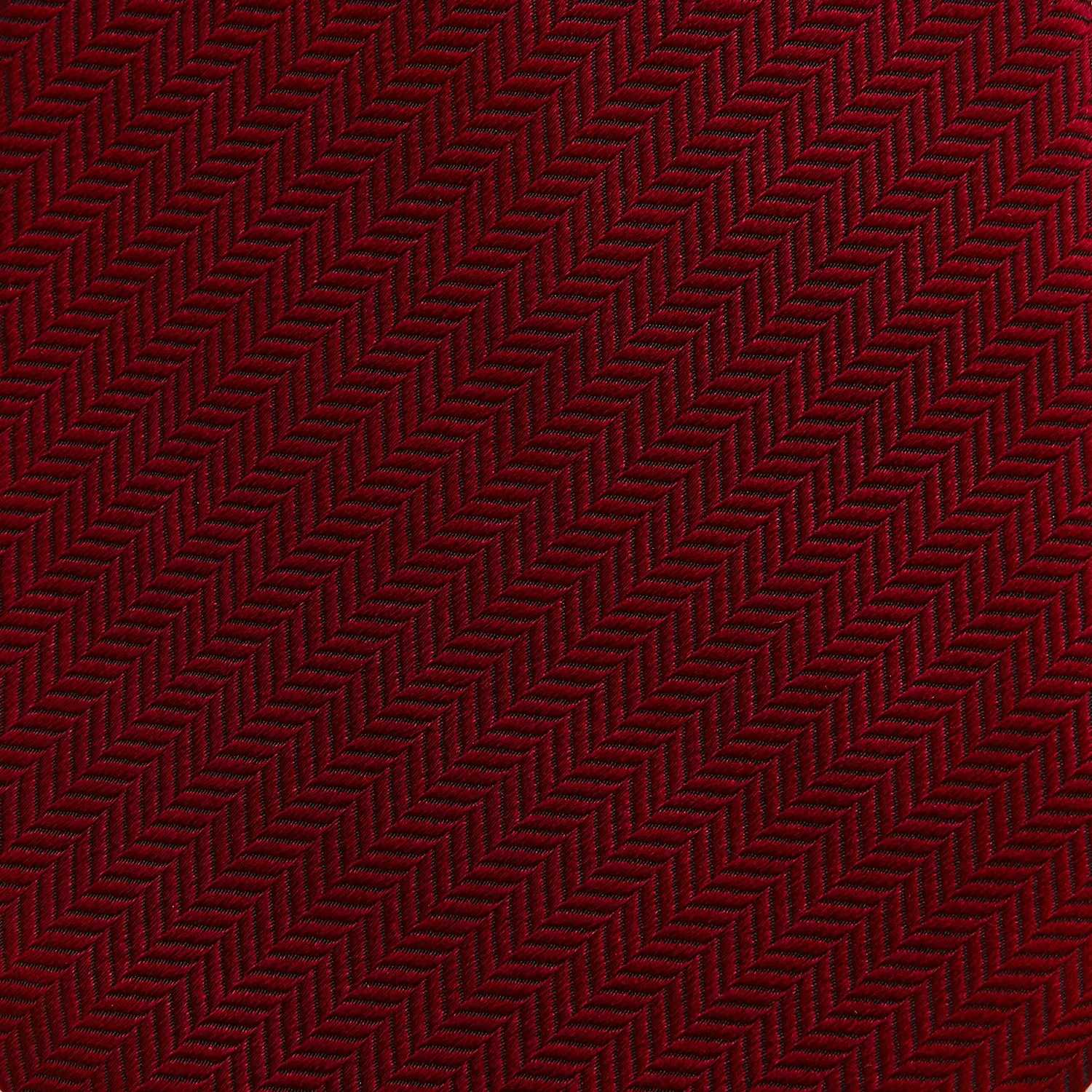 PLAIN HERRINGBONE BURGUNDY TIE sold by Turnbull & Asser product image thumbnail 3