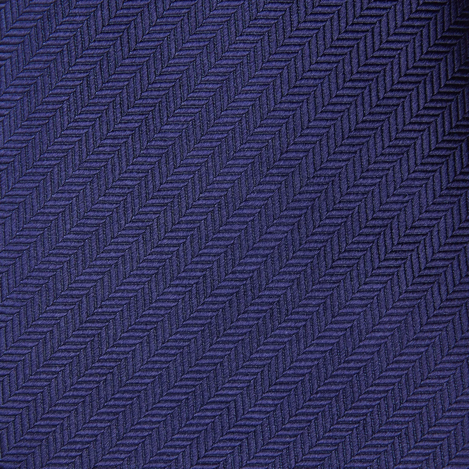 PLAIN HERRINGBONE NAVY TIE sold by Turnbull & Asser product image thumbnail 2