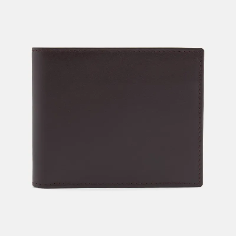Brown Leather Billfold Wallet sold by Turnbull & Asser