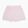 Plain Blush Godfrey Boxer Shorts sold by Turnbull & Asser