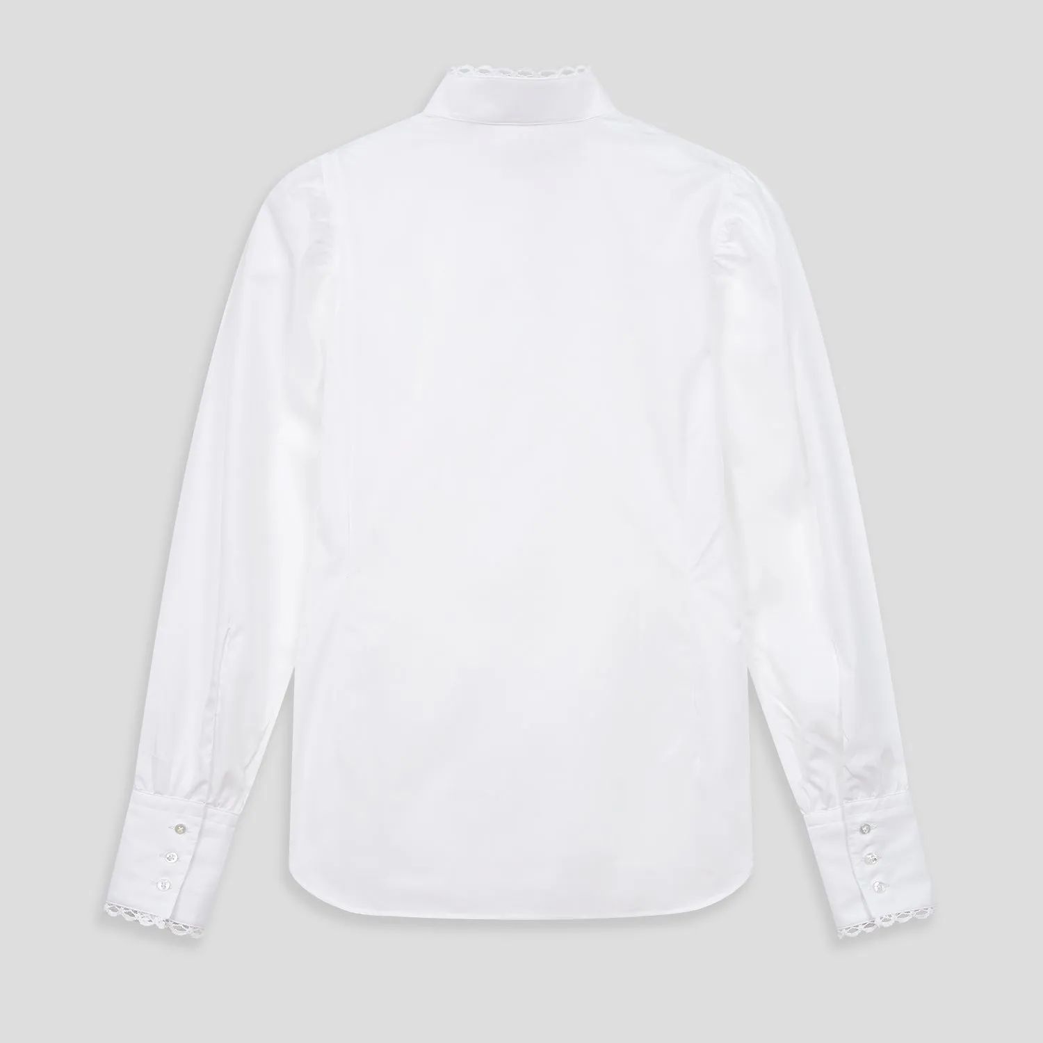 Turnbull and The Deck White Cotton Expressionist Shirt sold by Turnbull & Asser product image thumbnail 3