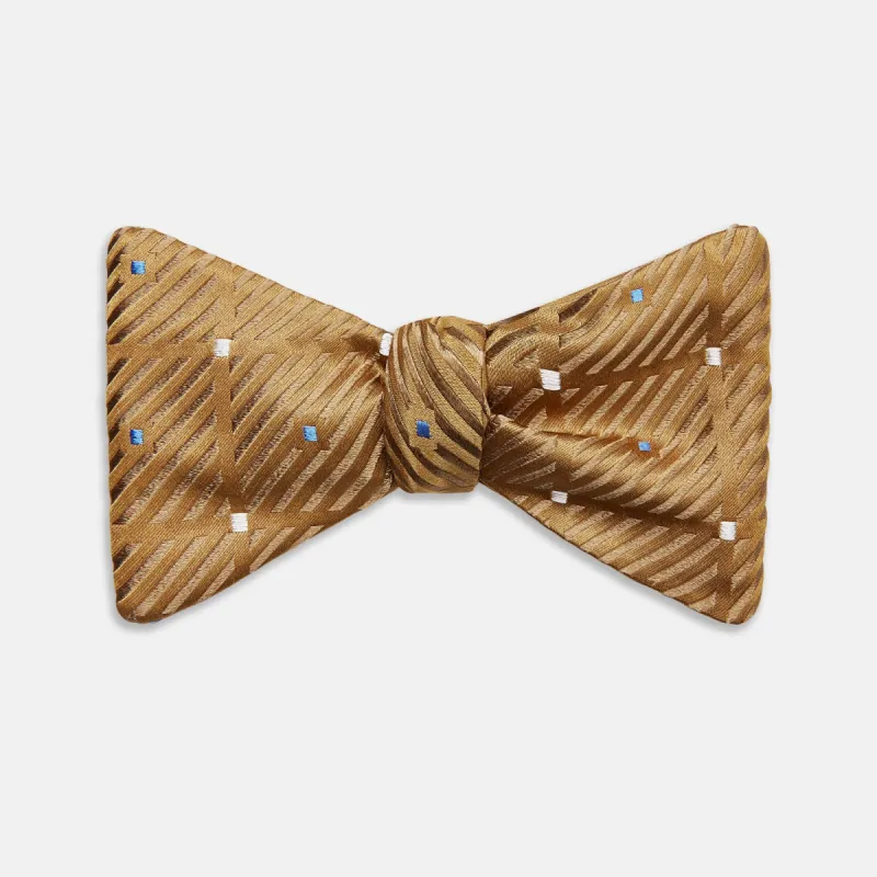 Thistle Petersham Double End Bow Tie sold by Turnbull & Asser