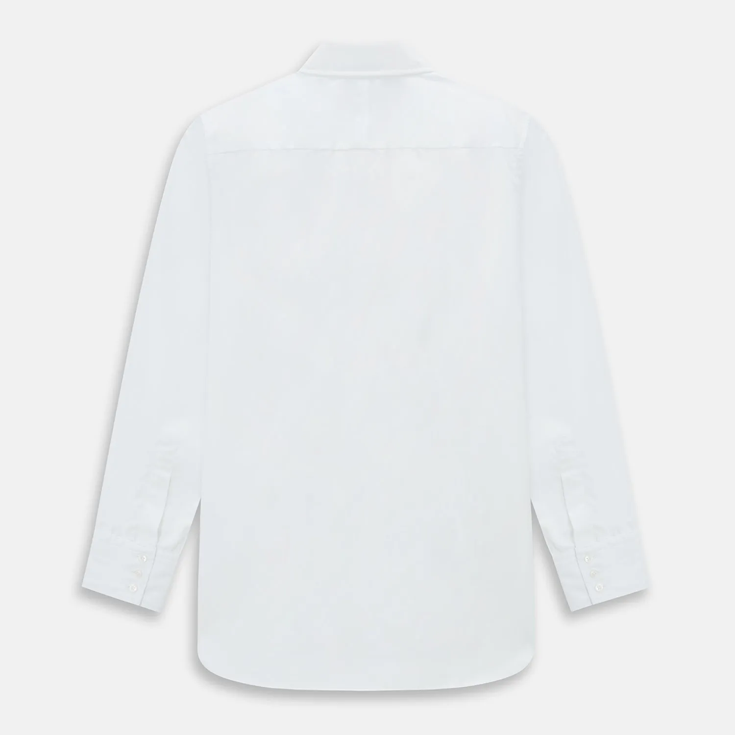 PLAIN WHITE WESTMINSTER SHIRT WITH TURNBULL COLLAR AND 3- BUTTON CUFFS sold by Turnbull & Asser product image thumbnail 3