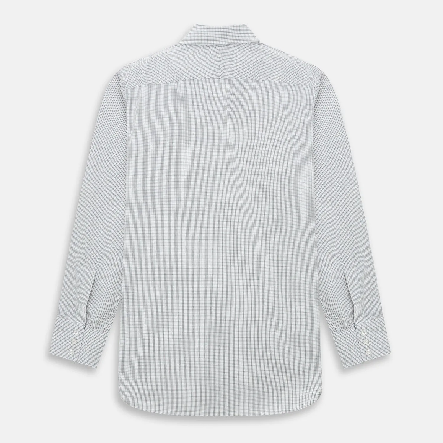 BURGUNDY AND GREEN DOUBLE GRID CHECK WESTMINSTER SHIRT sold by Turnbull & Asser product image thumbnail 3