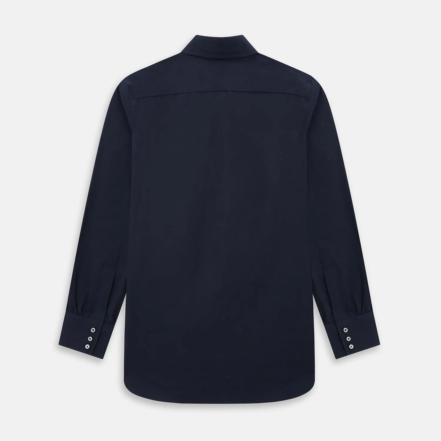 NAVY BLUE WINDSOR SHIRT sold by Turnbull & Asser product image thumbnail 3