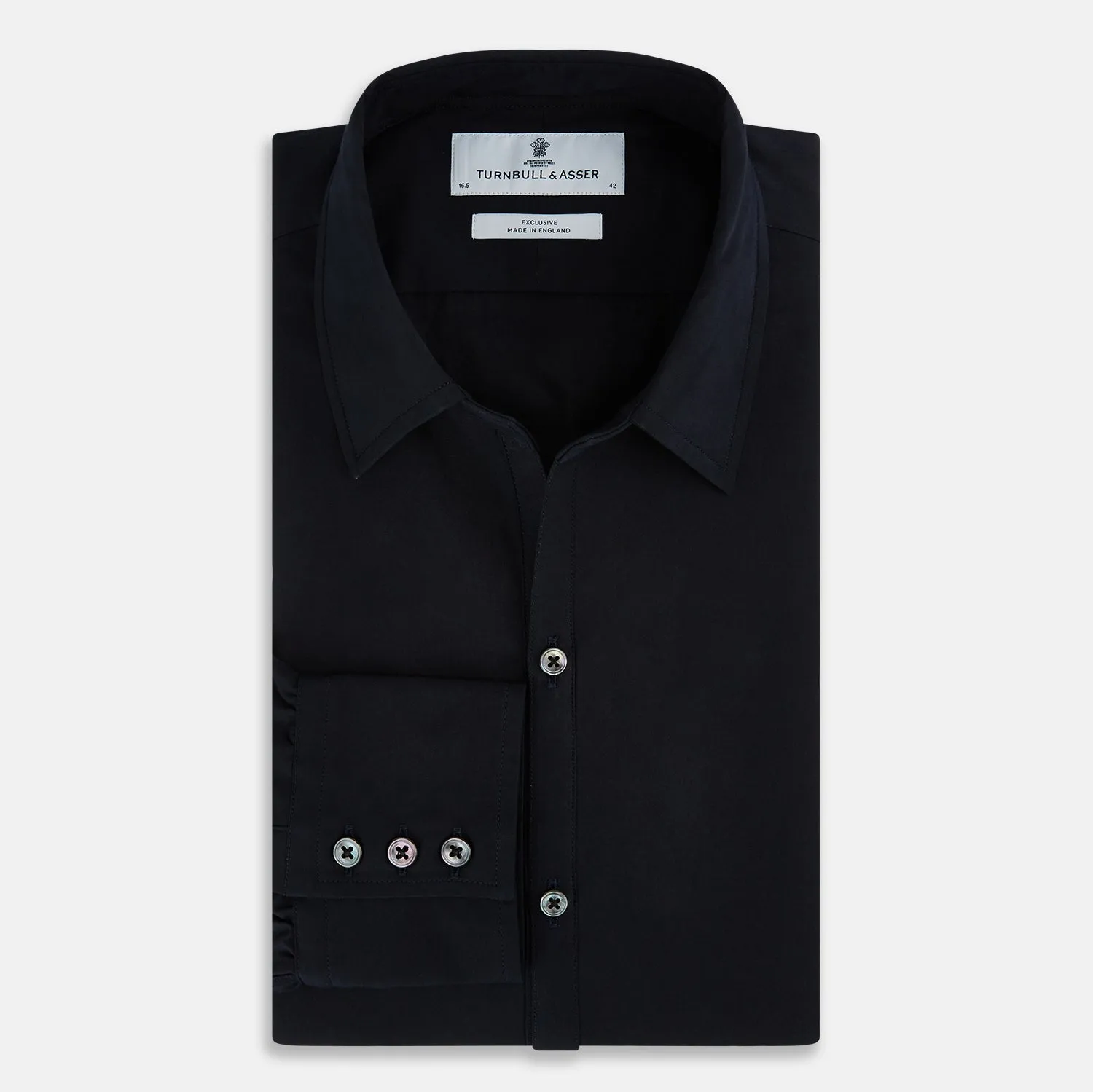 DARK NAVY WINDSOR SHIRT sold by Turnbull & Asser product image thumbnail 5