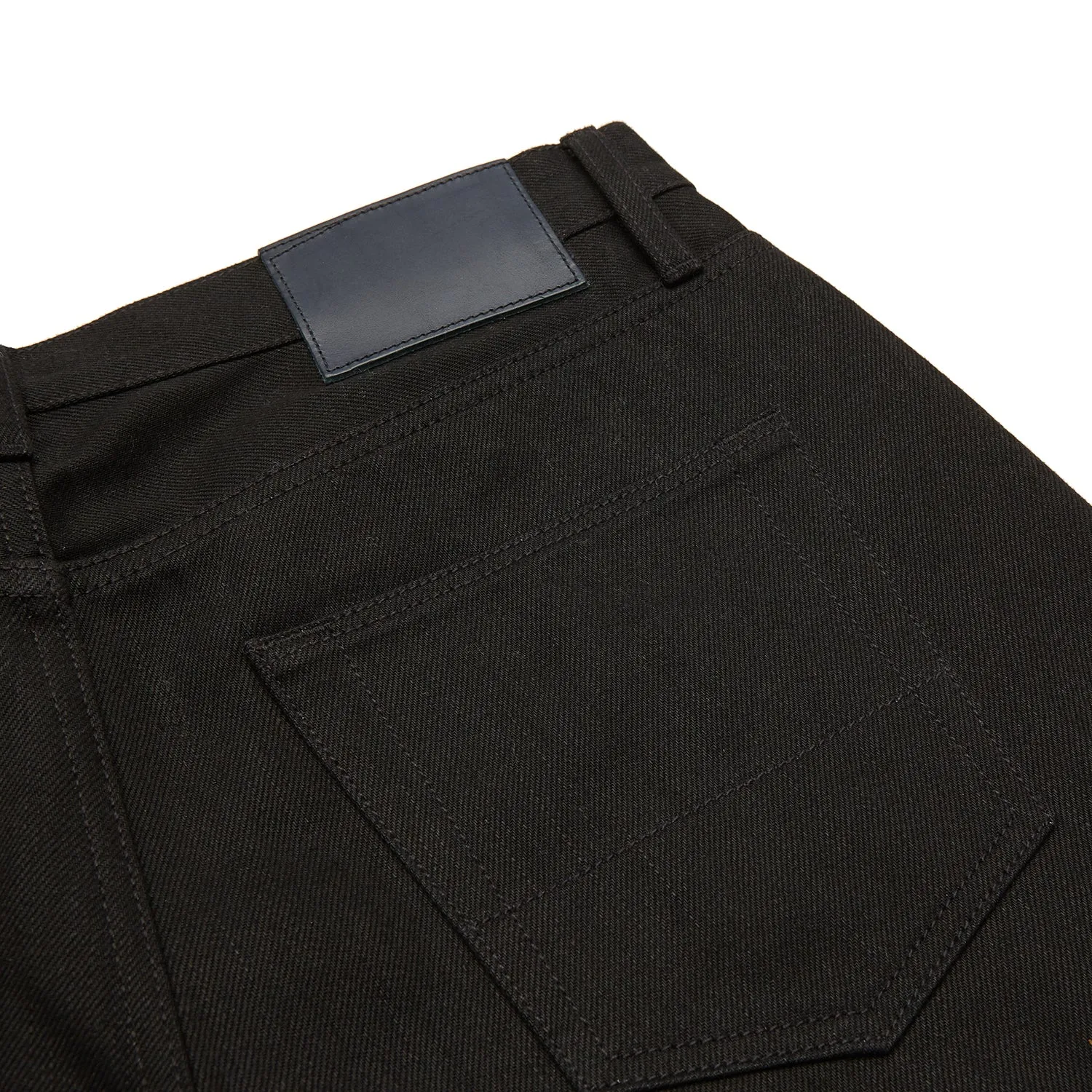 Black Italian Selvedge Denim Jeans sold by Turnbull & Asser product image thumbnail 2