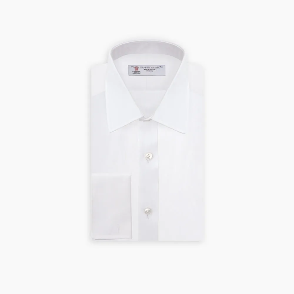 White Superfine Oxford Cotton Shirt with T&A Collar and Double Cuffs sold by Turnbull & Asser product image thumbnail 5