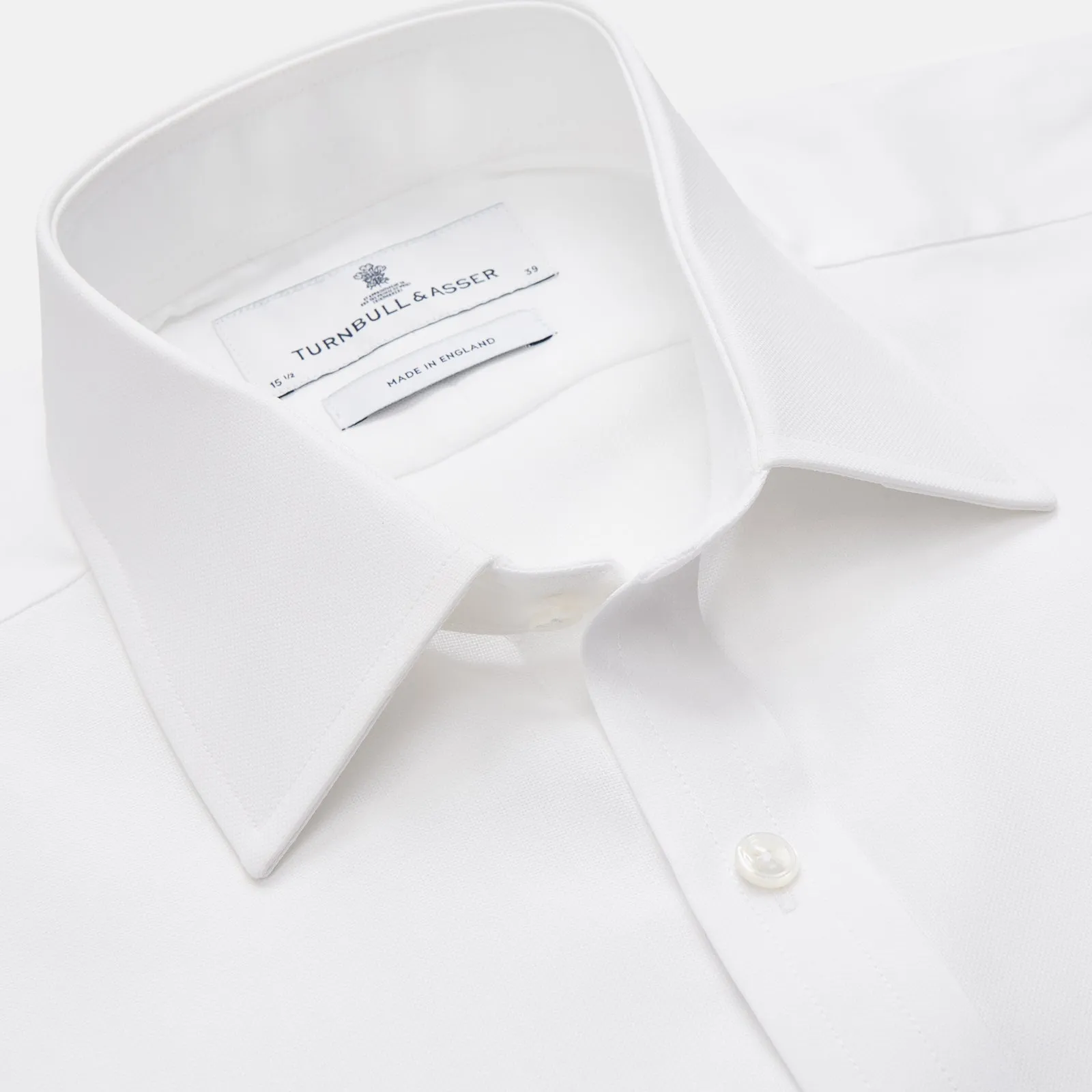 White Cotton Voile Regular Fit Mayfair Shirt sold by Turnbull & Asser product image thumbnail 4
