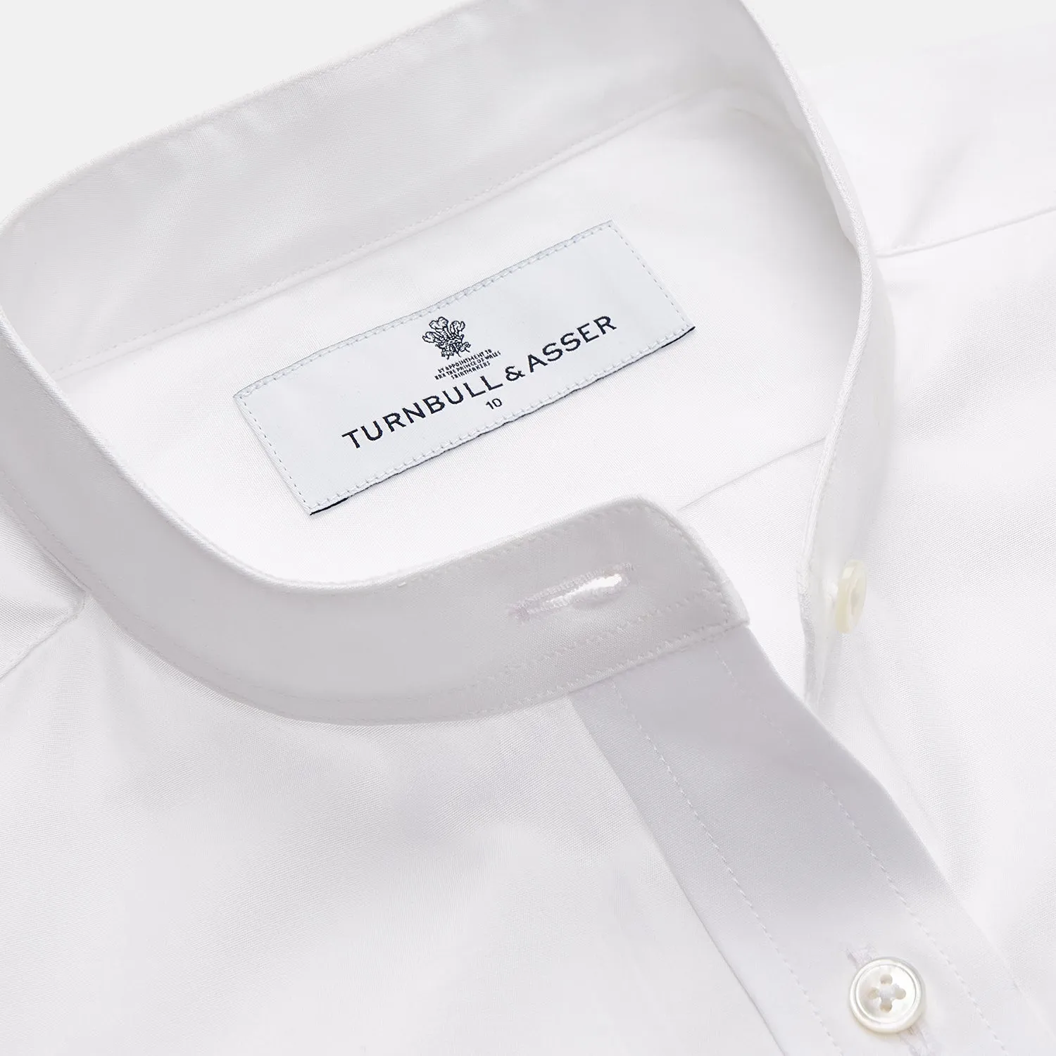 White Cotton Lauren Shirt sold by Turnbull & Asser product image thumbnail 2