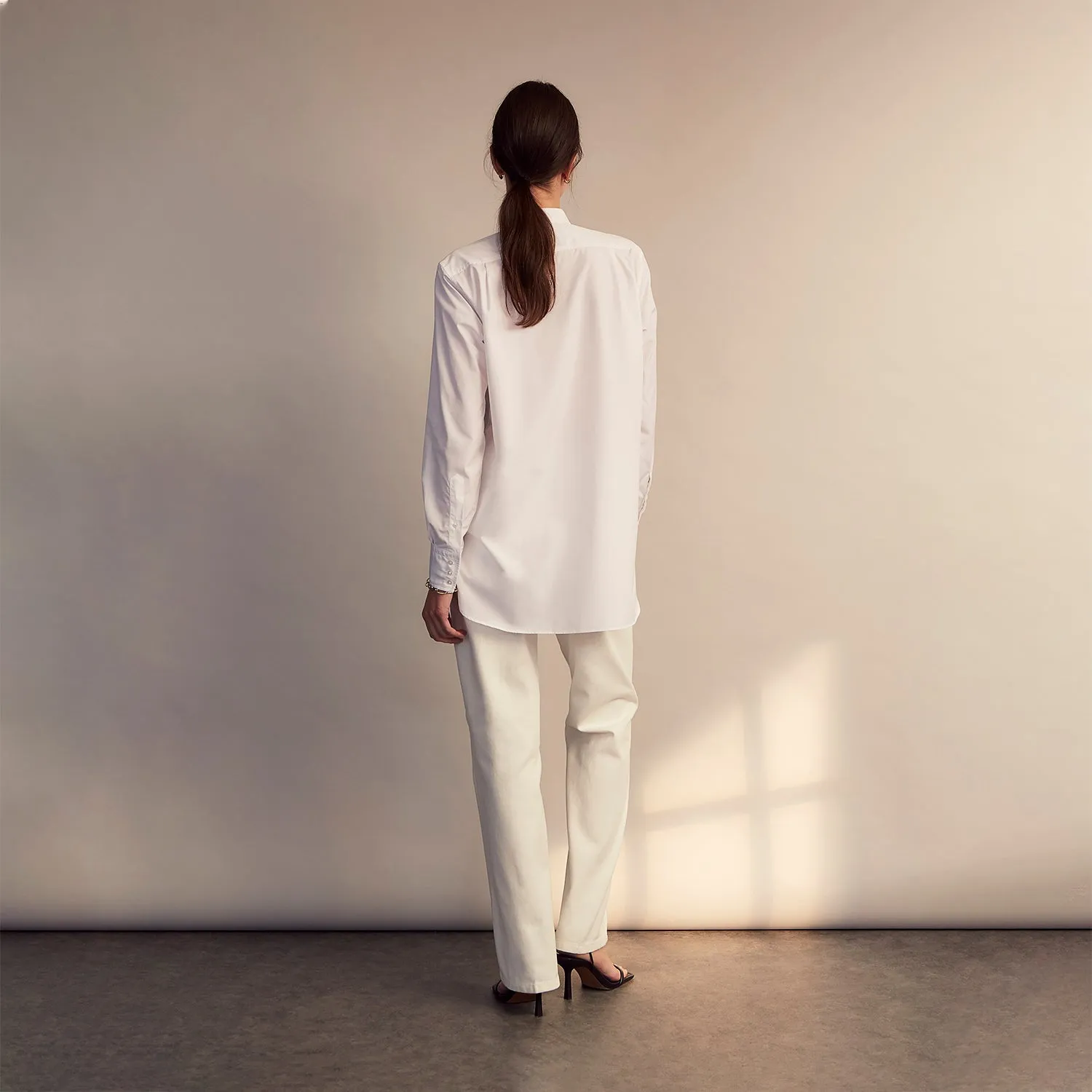 White Cotton Lauren Shirt sold by Turnbull & Asser product image thumbnail 4