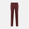 Copper Horizontal Corduroy Trousers sold by Turnbull & Asser