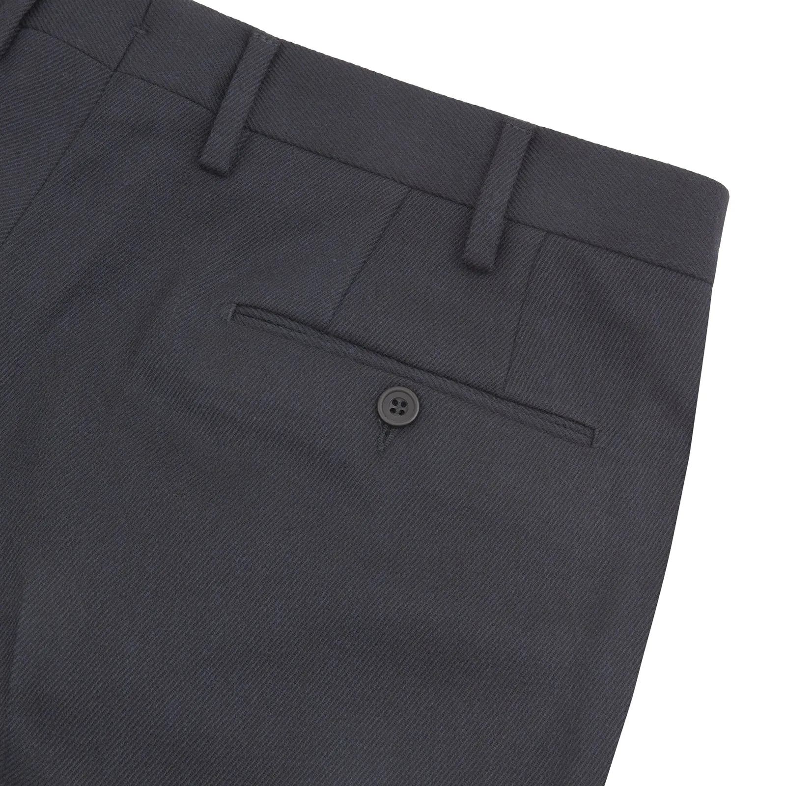 Jackson Navy Wool Trousers sold by Turnbull & Asser product image thumbnail 2
