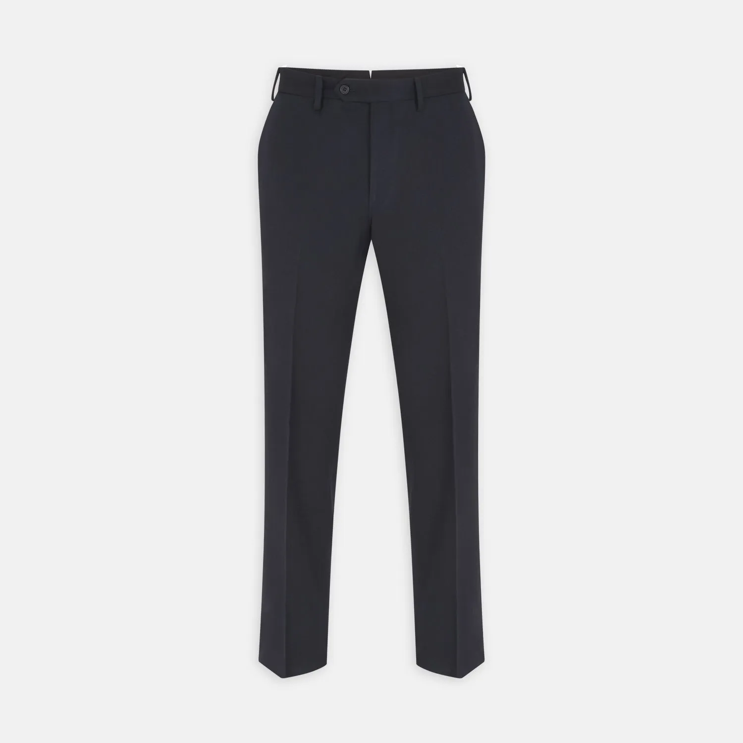 Manson Navy Wool Serge Trousers sold by Turnbull & Asser