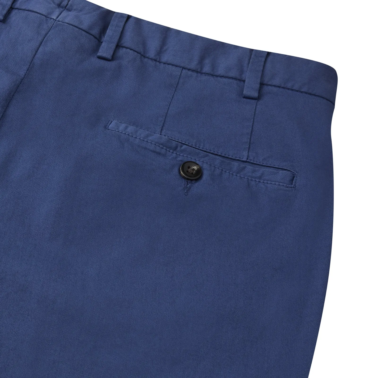 Navy Garment Dyed Cotton Chinos sold by Turnbull & Asser product image thumbnail 2