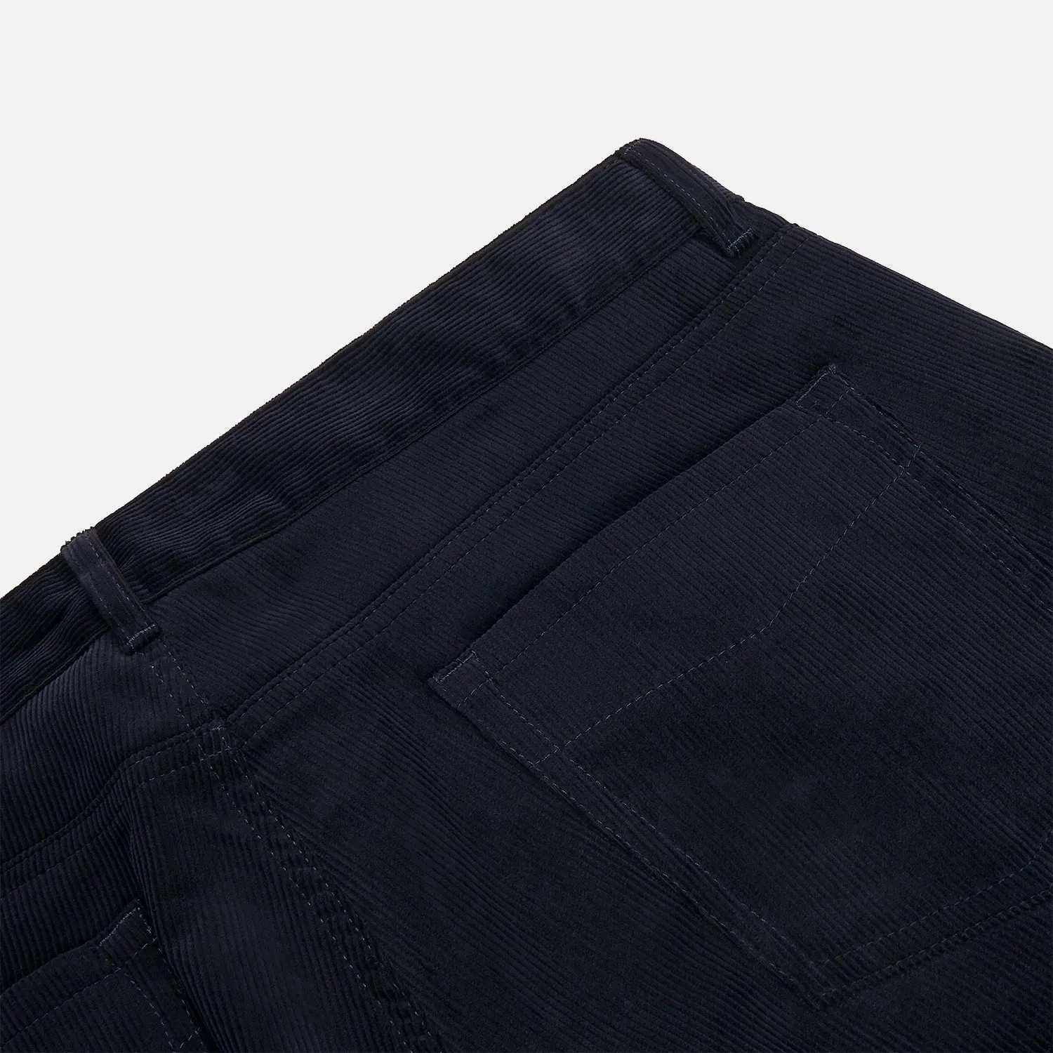 Navy Twill Cotton Five Pocket Trousers sold by Turnbull & Asser product image thumbnail 2
