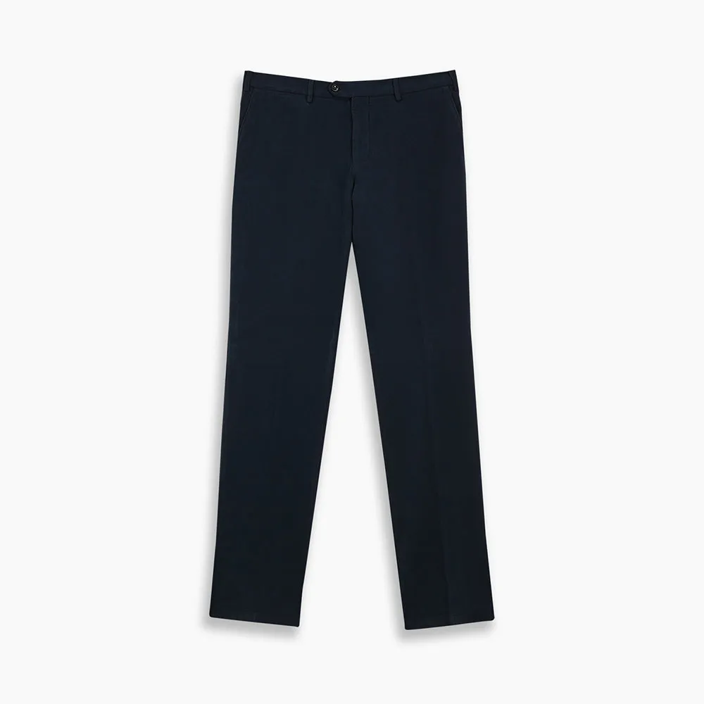 Navy Cotton Chinos sold by Turnbull & Asser product image thumbnail 4