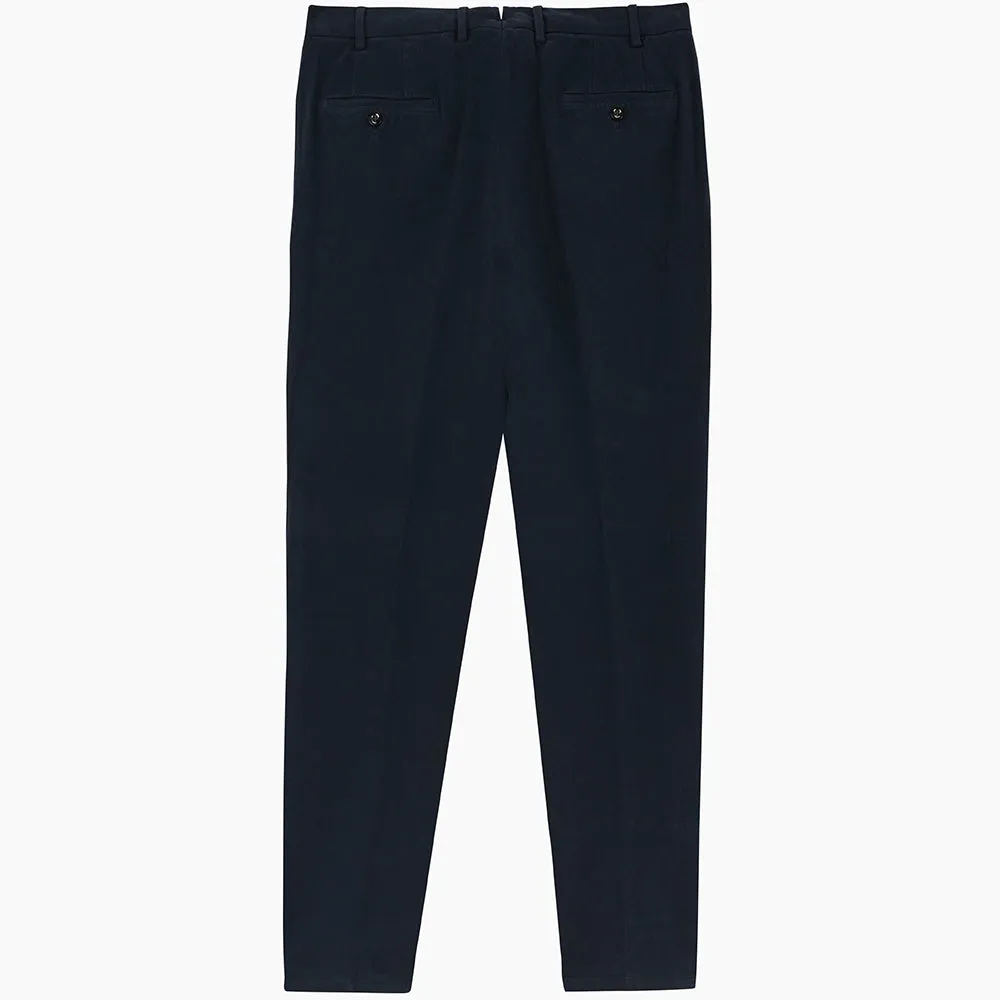 Navy Cotton Chinos sold by Turnbull & Asser product image thumbnail 3