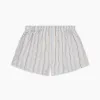 Yellow Multi Stripe Cotton Boxer Shorts sold by Turnbull & Asser