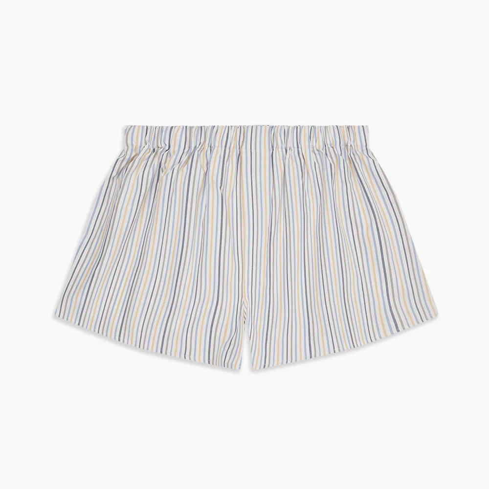 Yellow Multi Stripe Cotton Boxer Shorts sold by Turnbull & Asser product image thumbnail 3