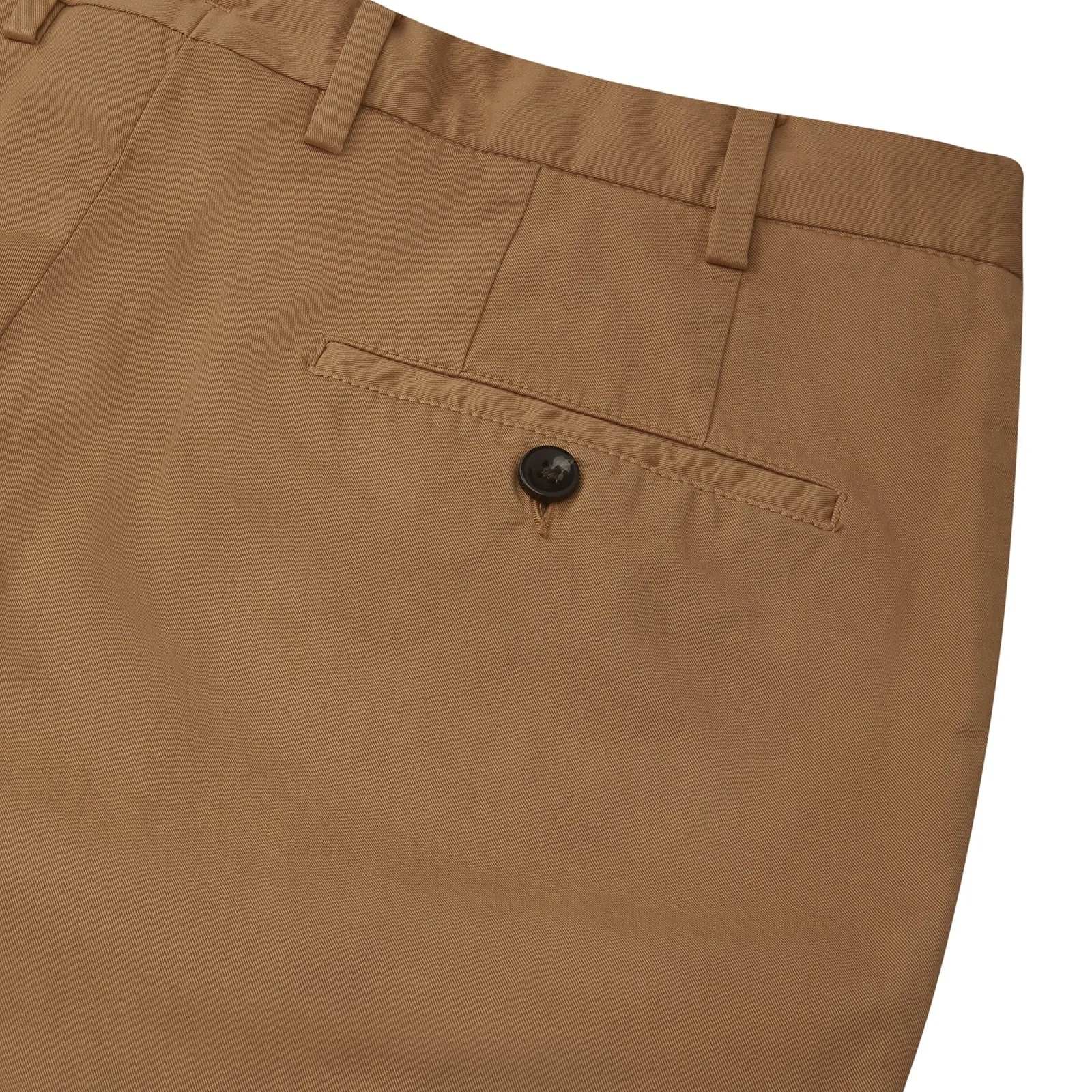 Tan Garment Dyed Cotton Chinos sold by Turnbull & Asser product image thumbnail 2