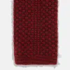 Red Multi Cashmere Knitted Tie sold by Turnbull & Asser