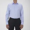 Blue Sea Island Quality Cotton Twill Shirt with T&A Collar and 3-Button Cuffs sold by Turnbull & Asser