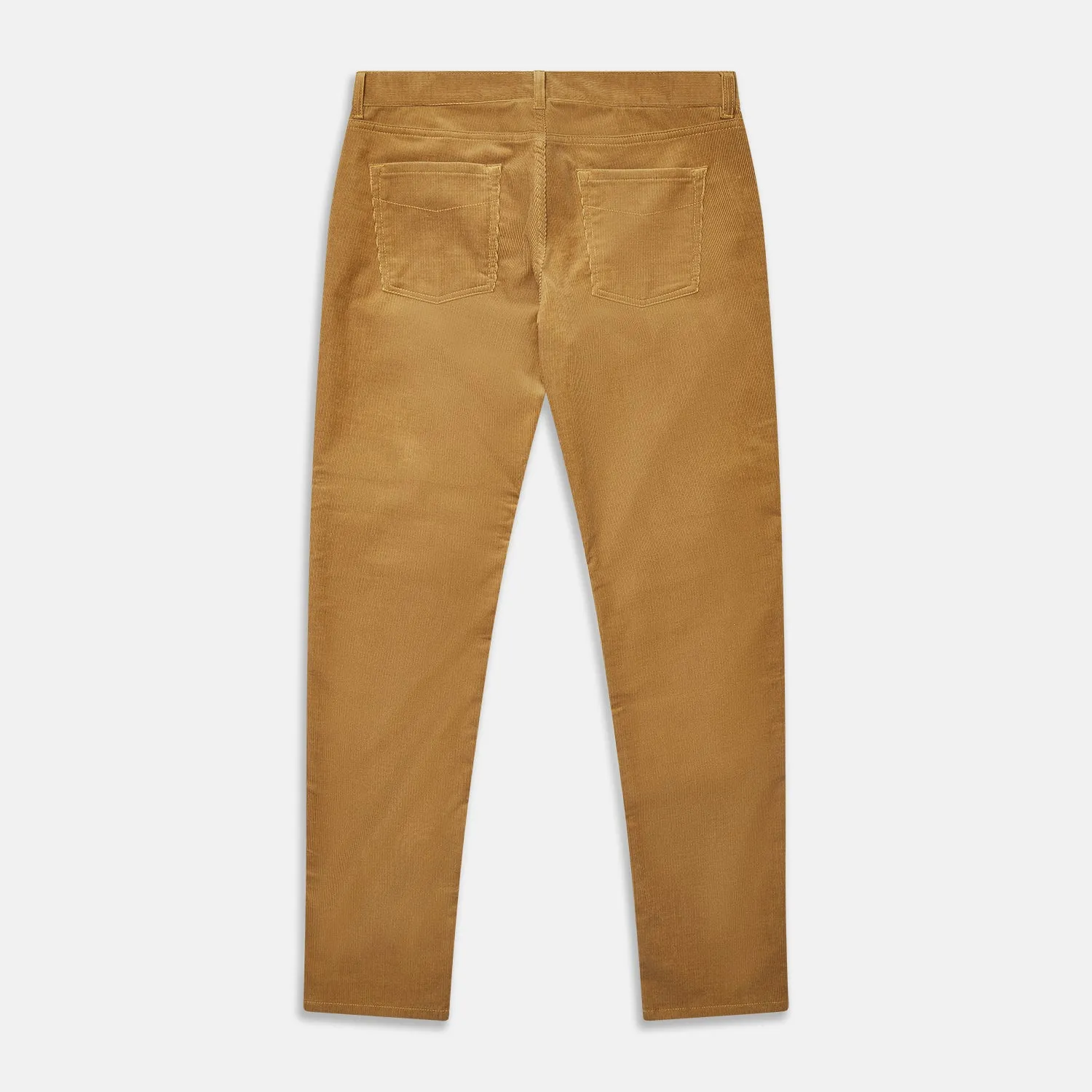 Caramel Cord Mylo Trousers sold by Turnbull & Asser product image thumbnail 3