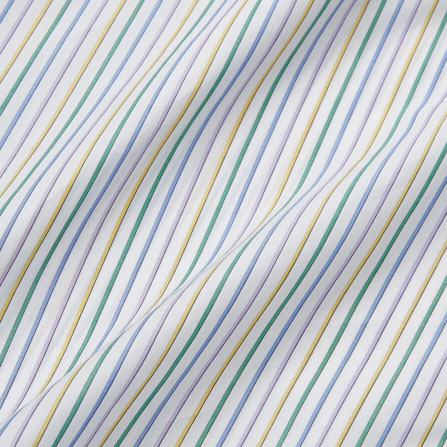 Yellow Multi Blazer Stripe Regular Fit Mayfair Shirt sold by Turnbull & Asser product image thumbnail 4