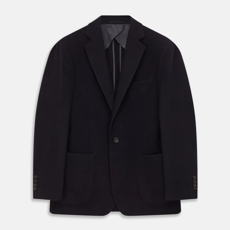 Navy Cashmere Bern Blazer sold by Turnbull & Asser