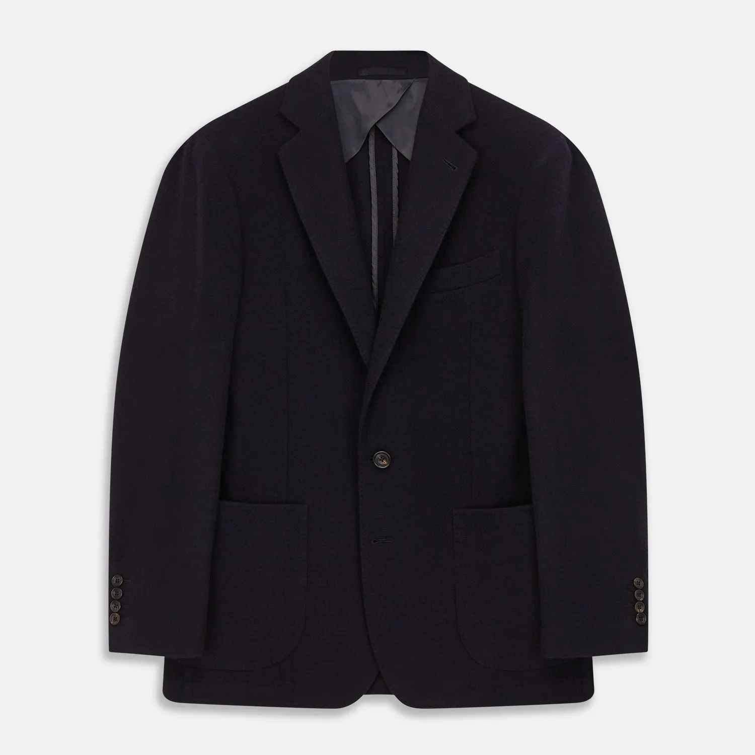 Navy Cashmere Bern Blazer sold by Turnbull & Asser