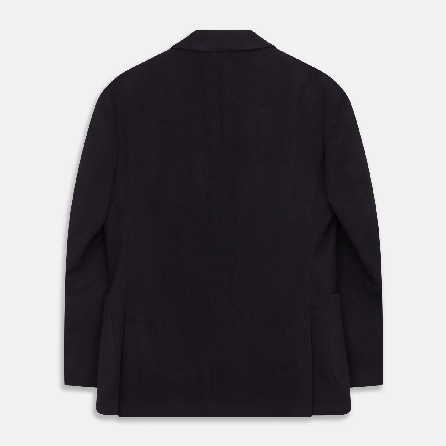 Navy Cashmere Bern Blazer sold by Turnbull & Asser product image thumbnail 4