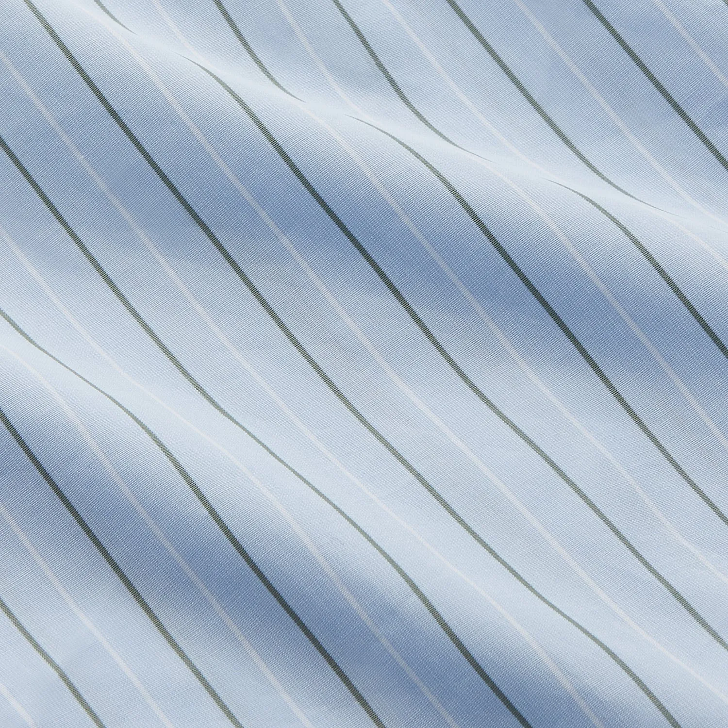 Green Stripe Regular Fit Shirt with T&A Collar and Double Cuffs sold by Turnbull & Asser product image thumbnail 4