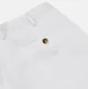White Cotton Pleated Trousers sold by Turnbull & Asser