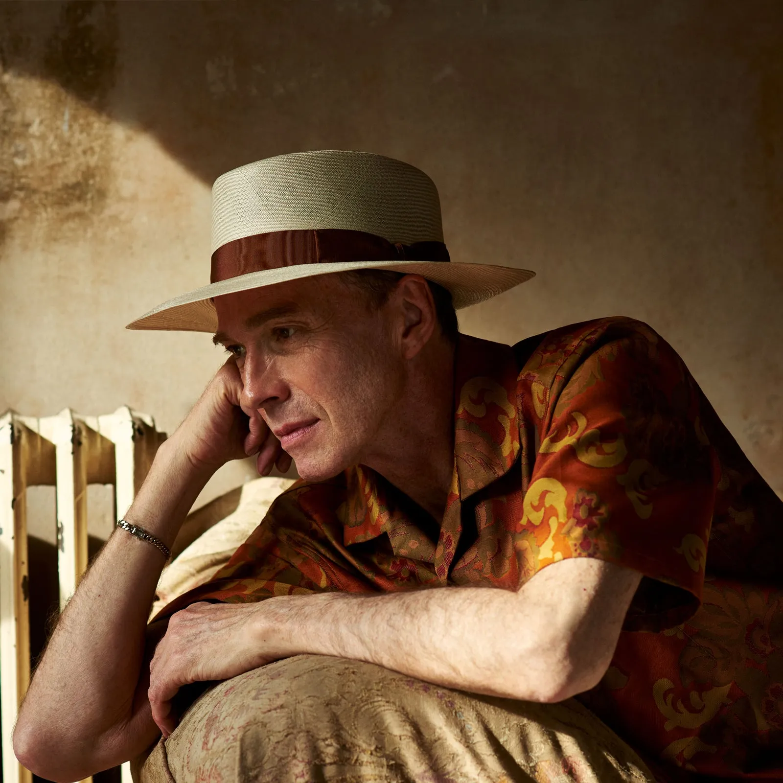 Burgundy Silk Shirt with T&A Collar and 3-Button Cuffs sold by Turnbull & Asser product image thumbnail 3