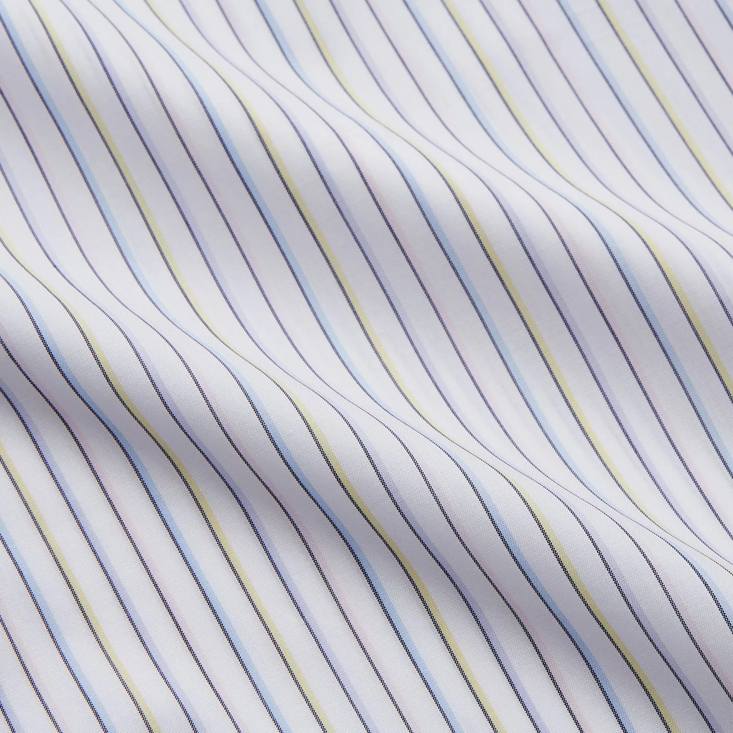 Purple Multi-stripe Cotton Regular Fit Mayfair Shirt sold by Turnbull & Asser product image thumbnail 4