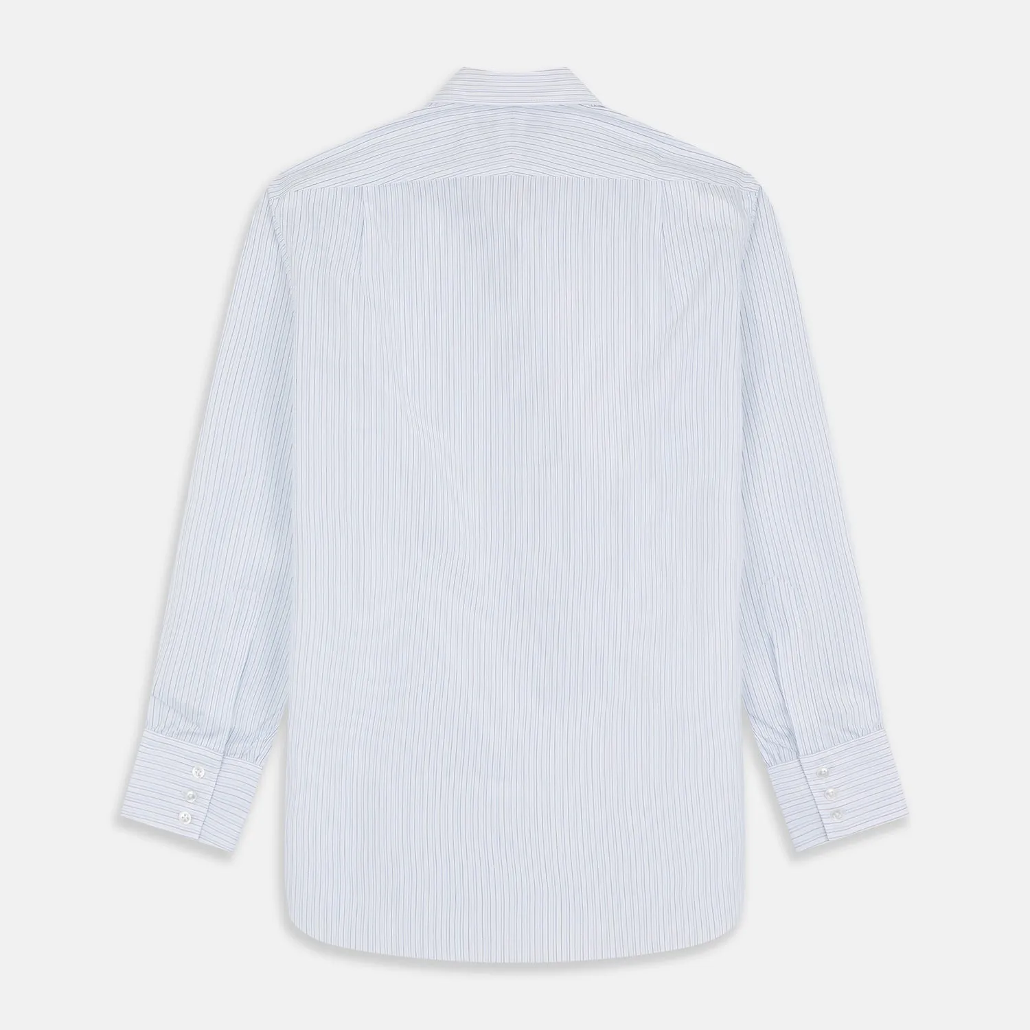 Purple Multi Stripe Regular Fit Mayfair Shirt sold by Turnbull & Asser product image thumbnail 5