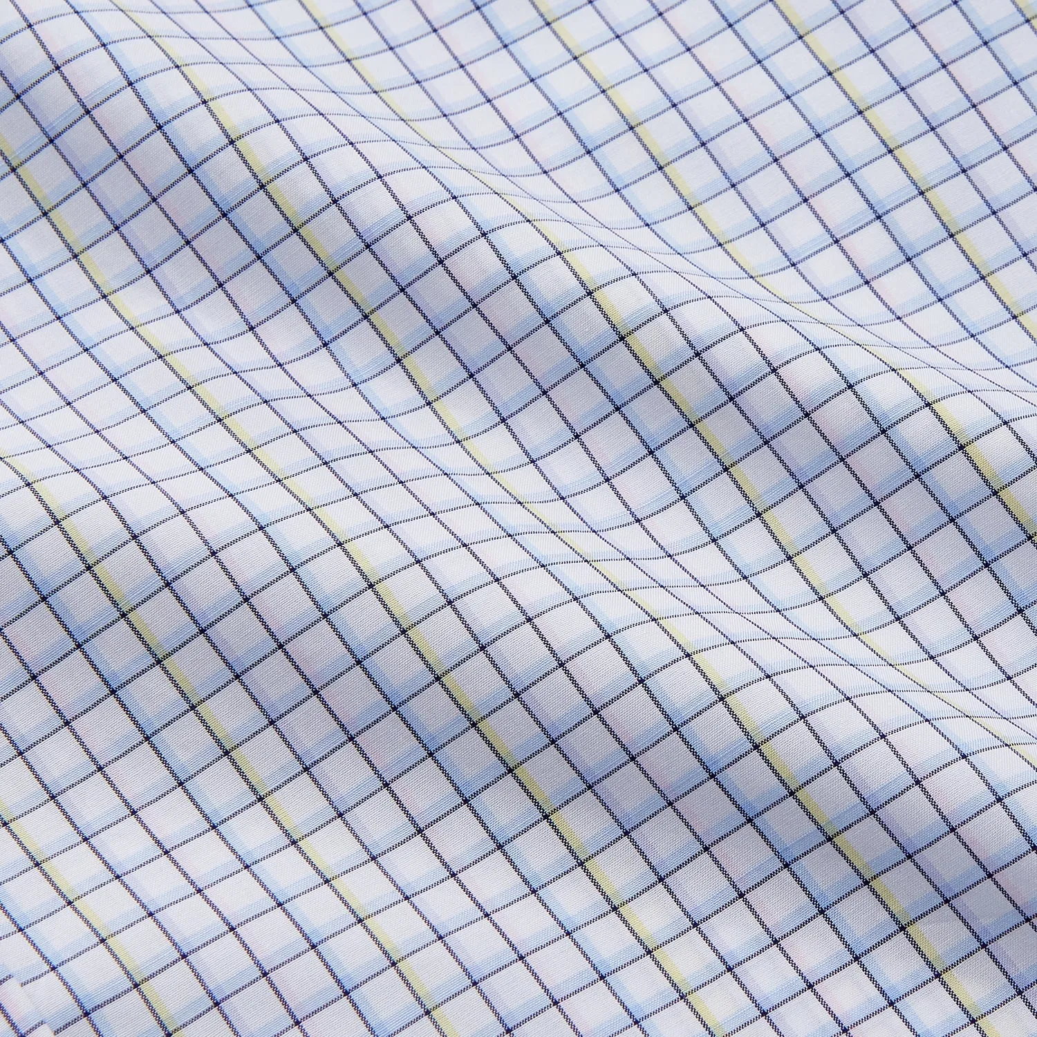 Purple Multi-check Cotton Mayfair Shirt sold by Turnbull & Asser product image thumbnail 4